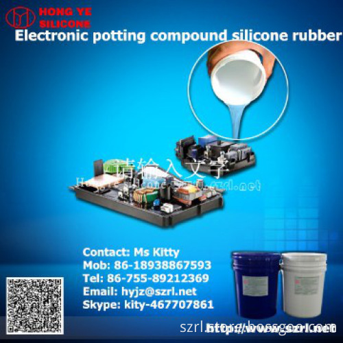 electronic potting compound silicone rubber for switch power